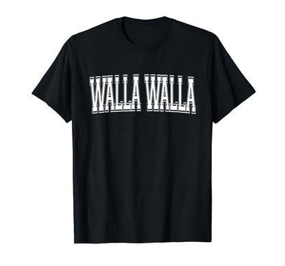 Walla Walla Wa Washington Usa Sports T-Shirt - Unique Graphic Men Women - T-Shirt, Sweatshirt, Hoodie