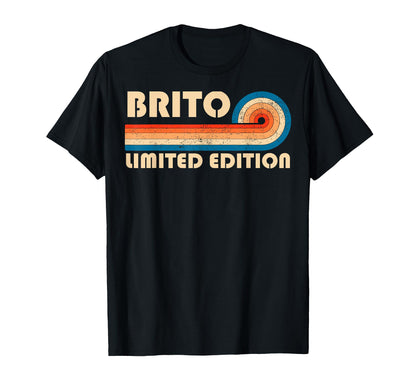 Brito 70S 80S Sunset Stripe T-Shirt - Novelty Apparel Men Women - T-Shirt, Sweatshirt, Hoodie