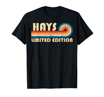Hays 70S 80S Sunset Stripe T-Shirt - Custom Art Print Men Women - T-Shirt, Sweatshirt, Hoodie