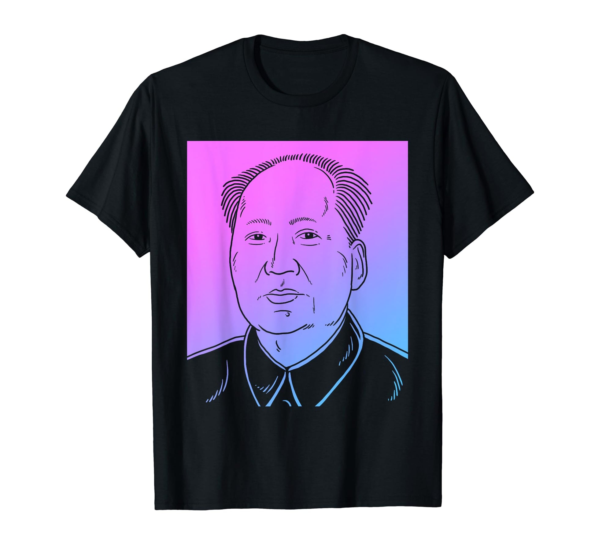 Chairman Mao Vaporwave Pastel Goth T-Shirt - Minimalist Print Unisex - T-Shirt, Sweatshirt, Hoodie