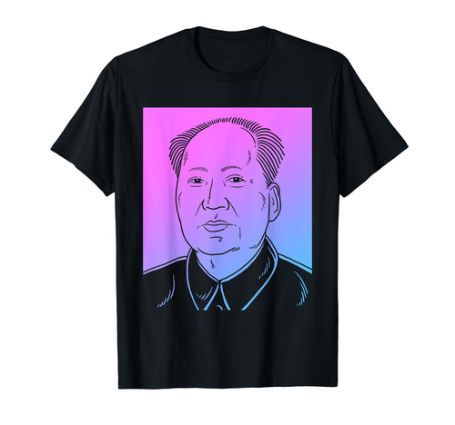 Chairman Mao Vaporwave Pastel Goth T-Shirt - Minimalist Print Unisex - T-Shirt, Sweatshirt, Hoodie