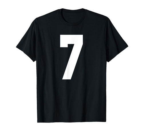 7 Team Sports Jersey Front Back Number T-Shirt - Streetwear Style Unisex - T-Shirt, Sweatshirt, Hoodie