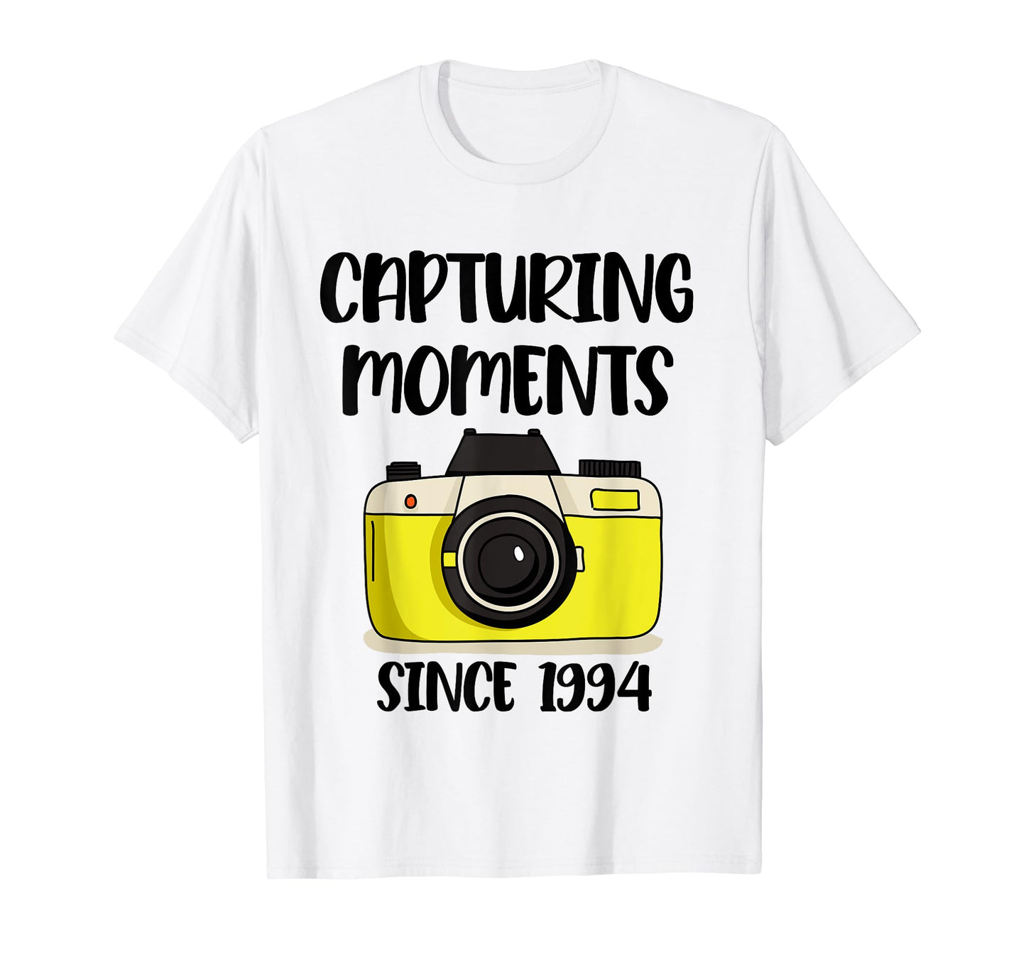 Photographer Birthday Capturing Moments T-Shirt - Custom Art Print Unisex - T-Shirt, Sweatshirt, Hoodie