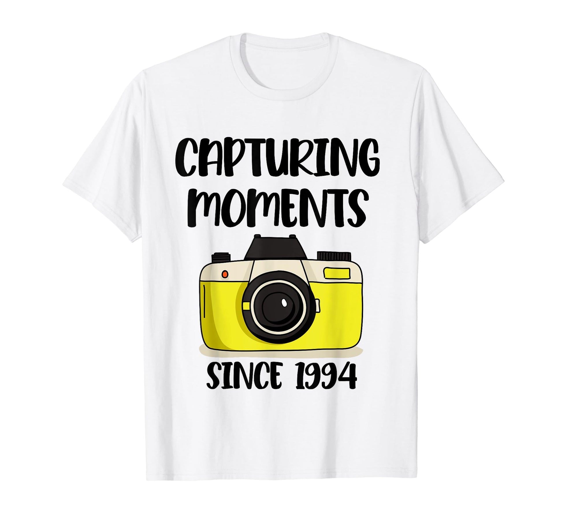 Photographer Birthday Capturing Moments T-Shirt - Custom Art Print Unisex - T-Shirt, Sweatshirt, Hoodie