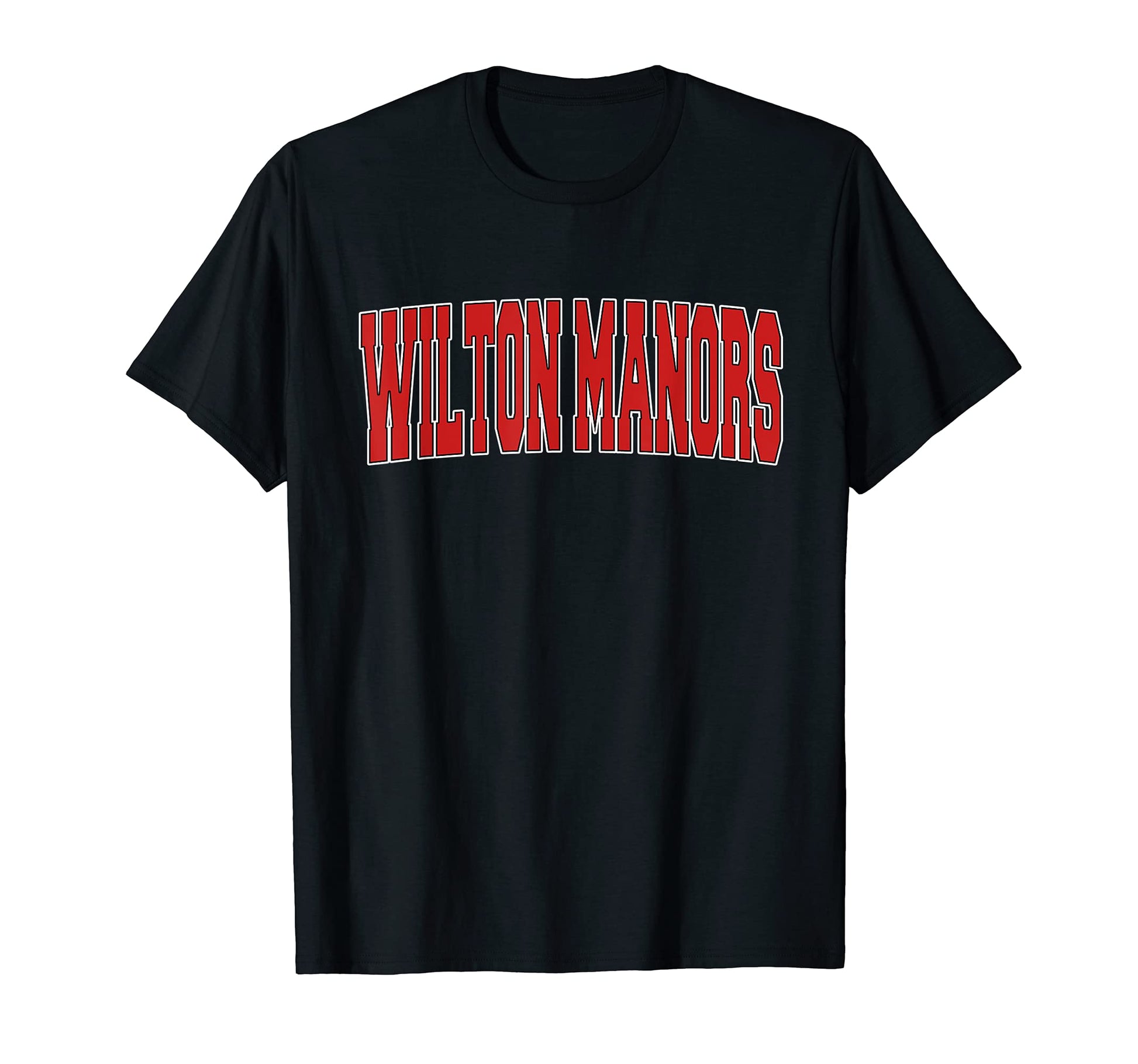 Wilton Manors Fl Florida Varsity Usa T-Shirt - Trendy Graphic for Adults - T-Shirt, Sweatshirt, Hoodie