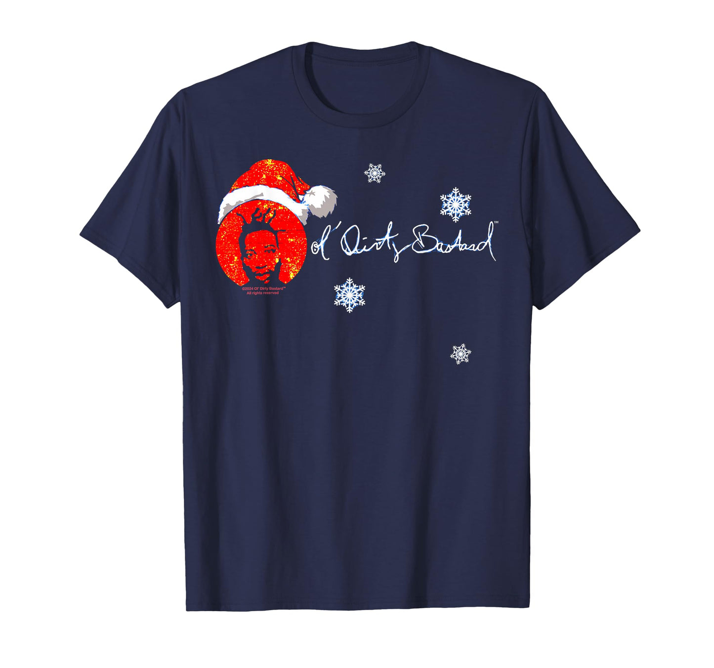 Odb Ol Dirty Ba Ard Logo Rap Santa Snow T-Shirt - Graphic Print Men Women - T-Shirt, Sweatshirt, Hoodie