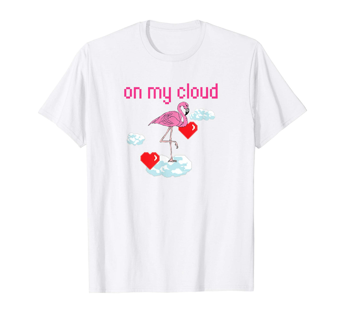 My Cloud Flamingo Retrowave Lo Fi T-Shirt - Streetwear Style Unisex - T-Shirt, Sweatshirt, Hoodie
