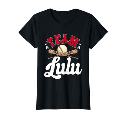 Team Lulu Mothers Day Baseball T-Shirt - Novelty Apparel Men Women - T-Shirt, Sweatshirt, Hoodie