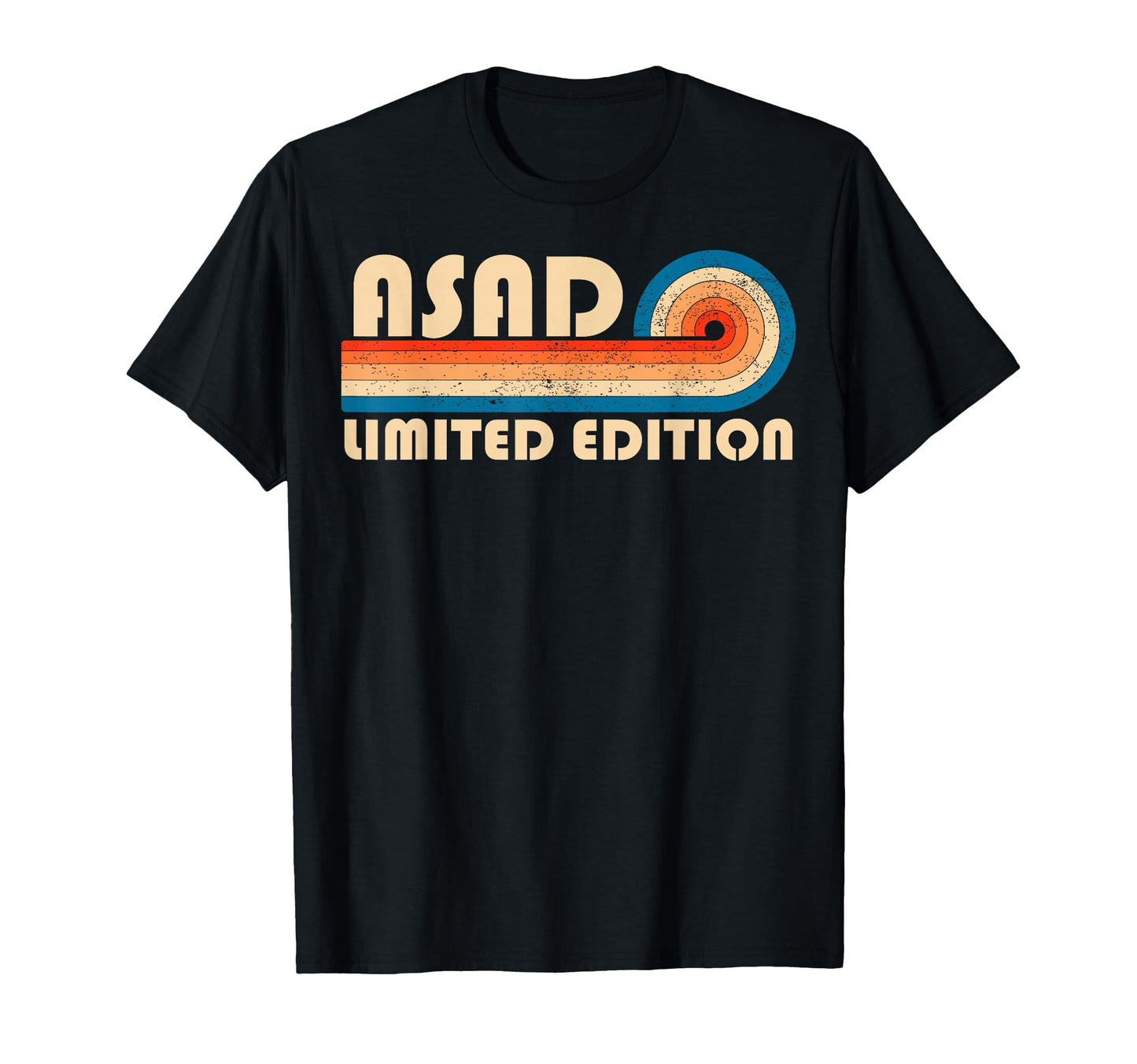 Asad 70S 80S Sunset Stripe T-Shirt - Minimalist Print Unisex - T-Shirt, Sweatshirt, Hoodie