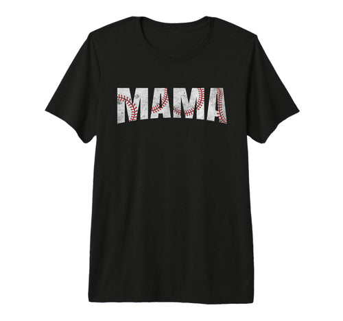 Baseball Mama Mothers Day Baseball Mom T-Shirt - Minimalist Print Unisex - T-Shirt, Sweatshirt, Hoodie