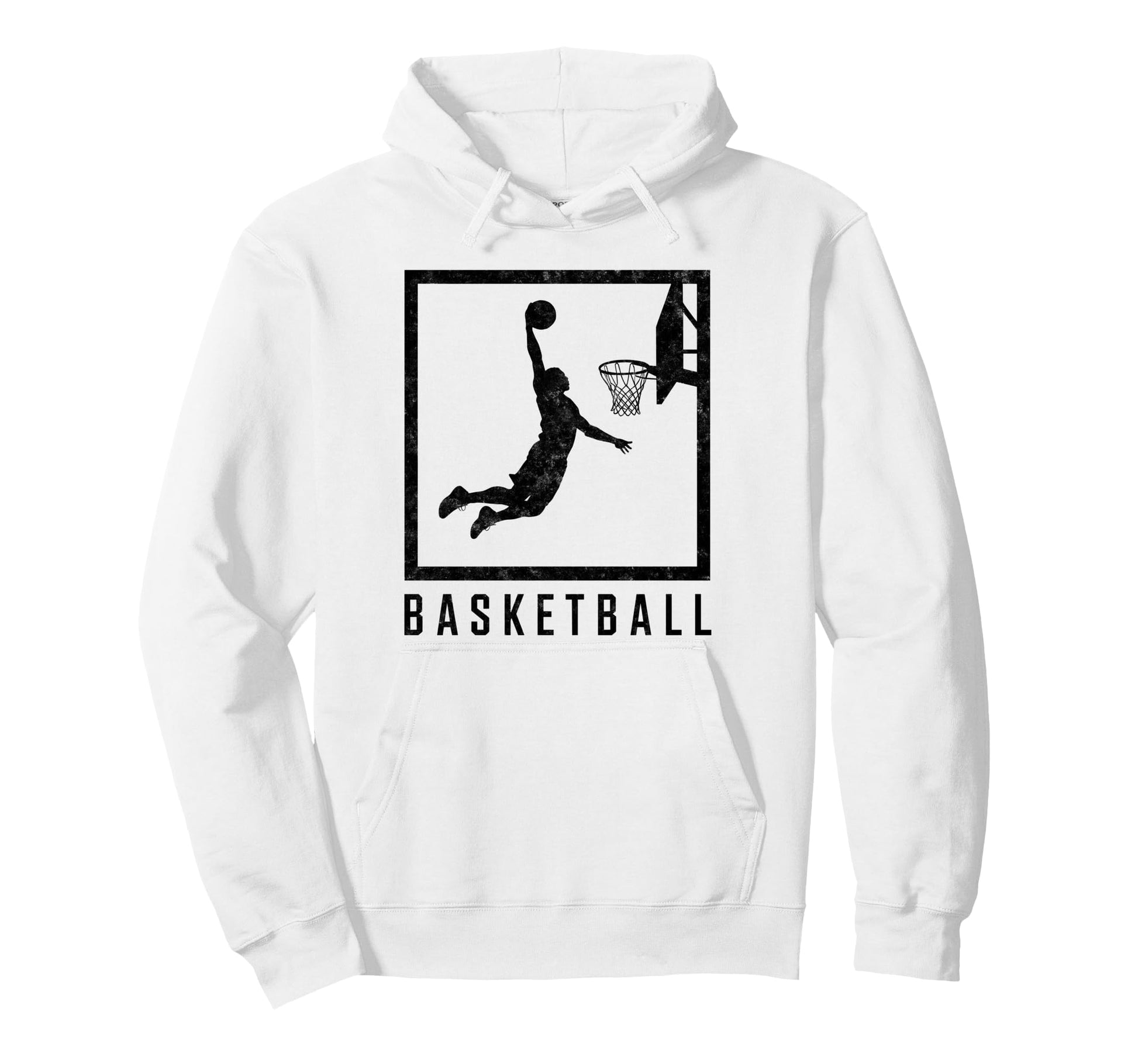 Basketball Player Fan Hoops Hoodie - Minimalist Print for Adults - T-Shirt, Sweatshirt, Hoodie
