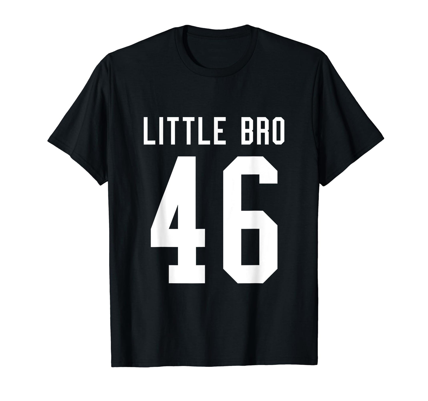 Number 46 Little Bro Biggest Fan T-Shirt - Custom Art Print Men Women - T-Shirt, Sweatshirt, Hoodie