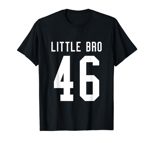 Number 46 Little Bro Biggest Fan T-Shirt - Custom Art Print Men Women - T-Shirt, Sweatshirt, Hoodie