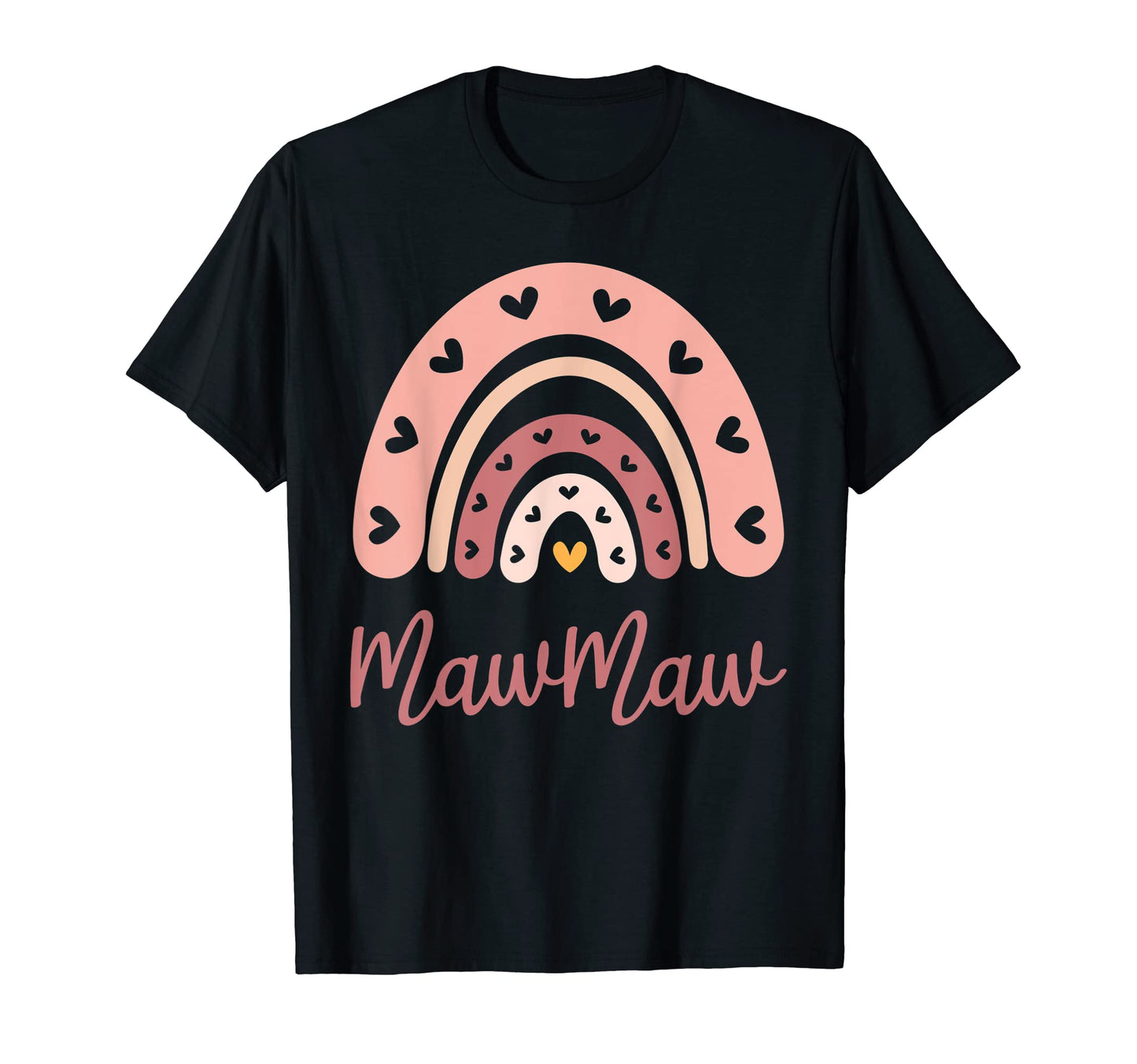 Mawmaw Birthday Rainbow Boho Mawmaw T-Shirt - Minimalist Print Men Women - T-Shirt, Sweatshirt, Hoodie