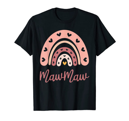 Mawmaw Birthday Rainbow Boho Mawmaw T-Shirt - Minimalist Print Men Women - T-Shirt, Sweatshirt, Hoodie