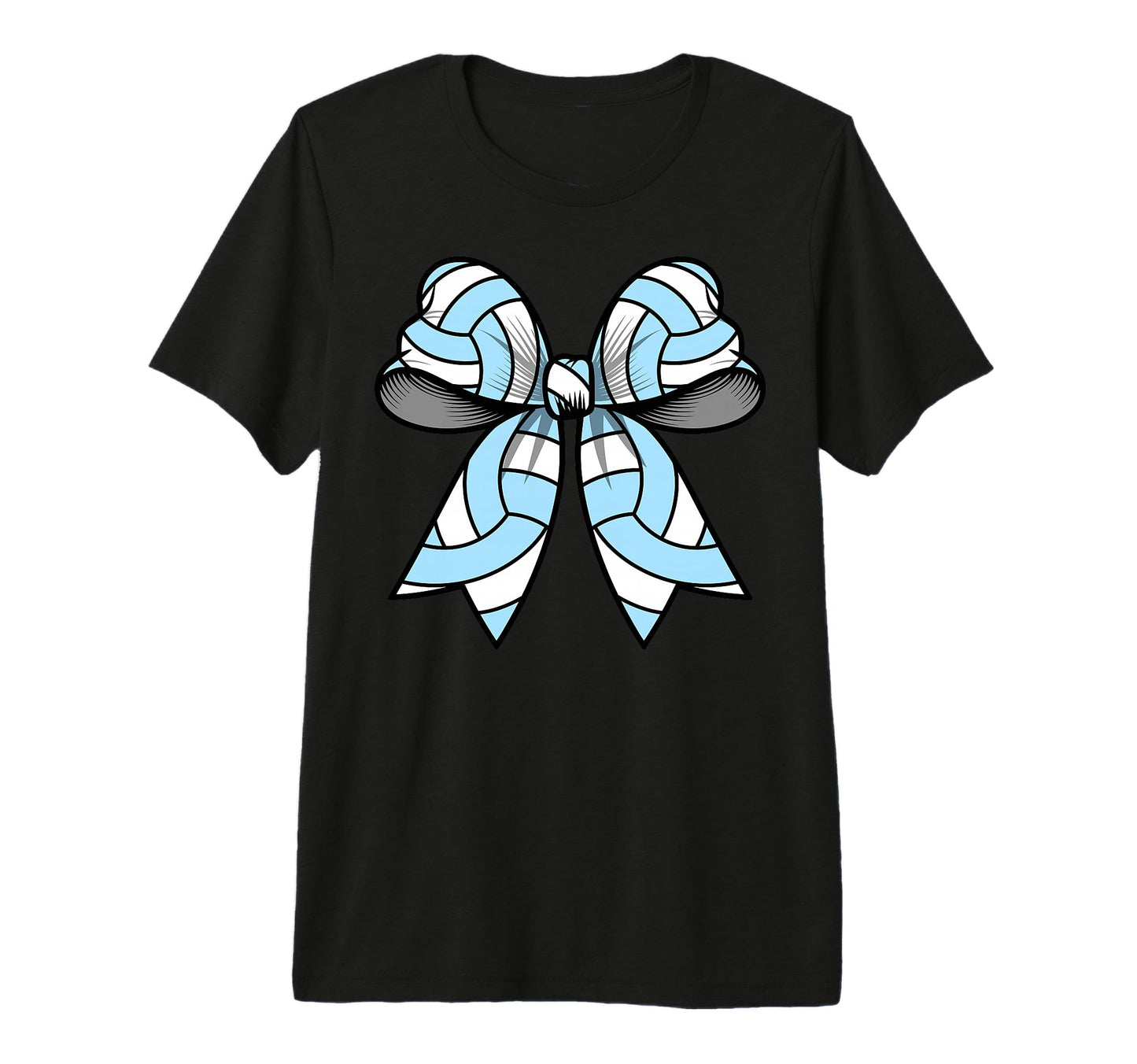 Volleyball Coquette Bow Funny Volleyball T-Shirt - Streetwear Style Unisex - T-Shirt, Sweatshirt, Hoodie
