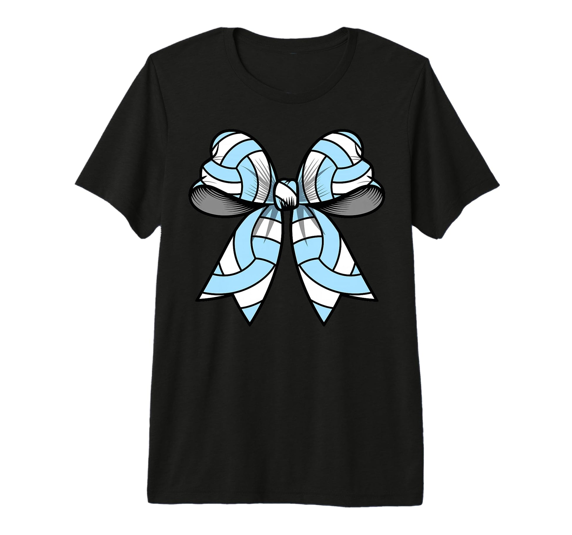 Volleyball Coquette Bow Funny Volleyball T-Shirt - Streetwear Style Unisex - T-Shirt, Sweatshirt, Hoodie
