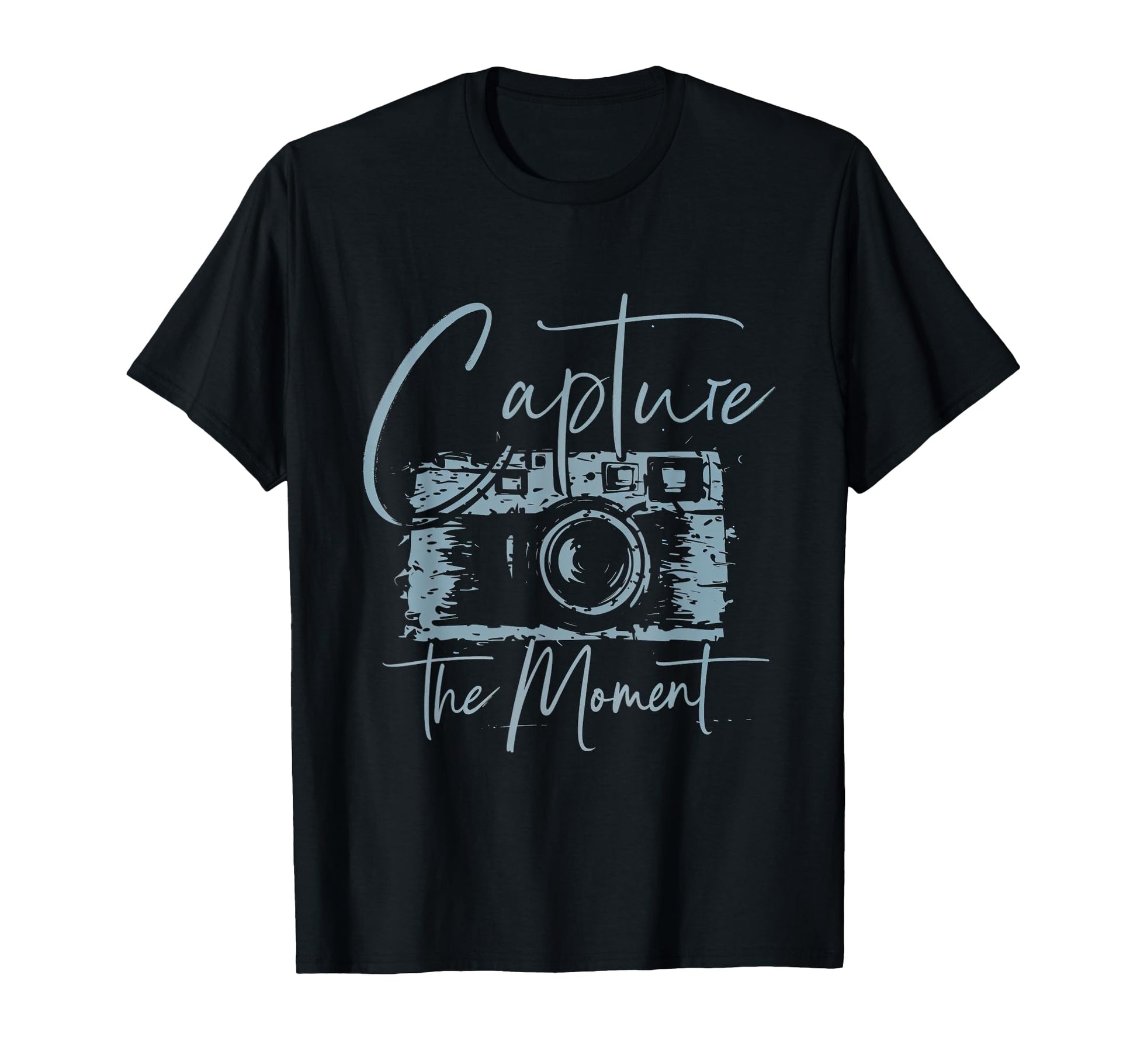 Capture Moment Photography Camera T-Shirt - Custom Art Print Men Women - T-Shirt, Sweatshirt, Hoodie