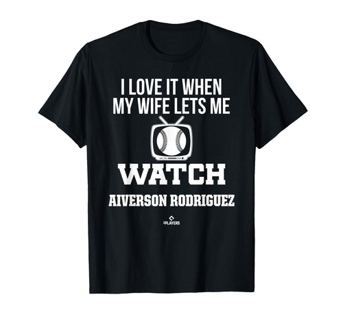 My Wife Lets Me Watch Aiverson T-Shirt - Unique Graphic Men Women - T-Shirt, Sweatshirt, Hoodie