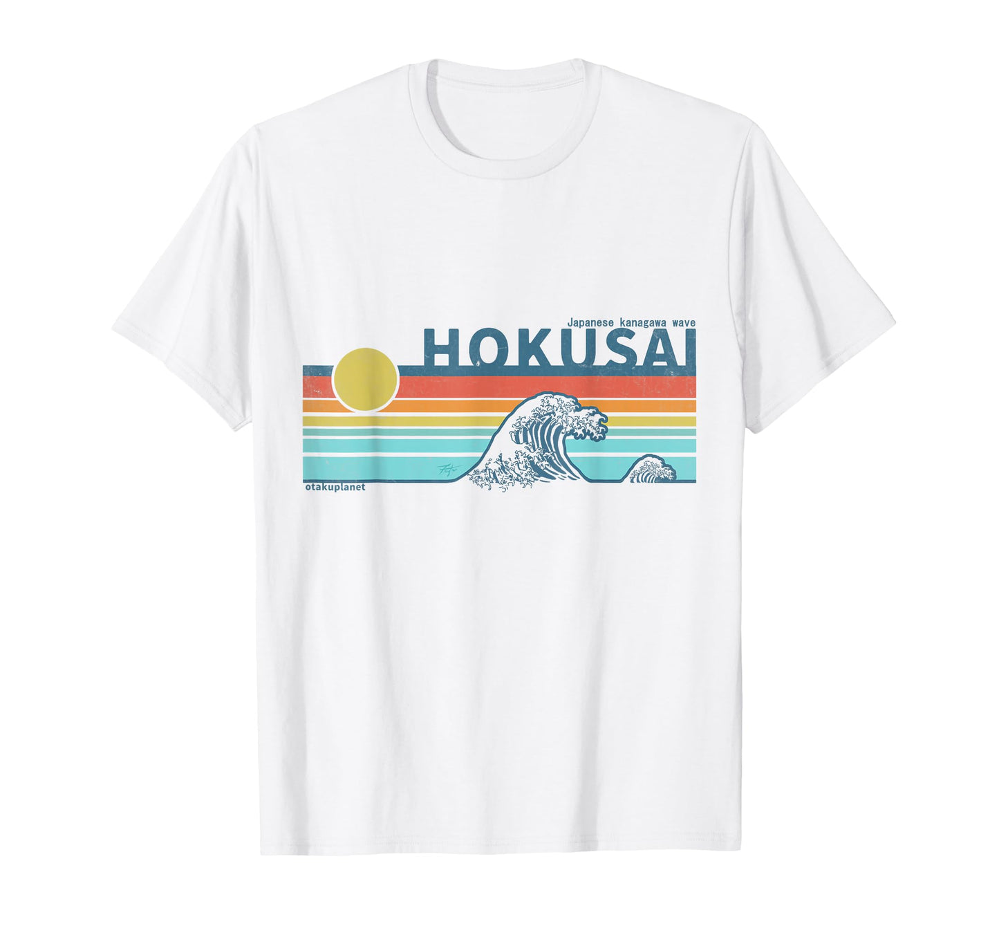 Japanese Kanagawa Wave 80S 90S T-Shirt - Casual Everyday Wear for Adults - T-Shirt, Sweatshirt, Hoodie