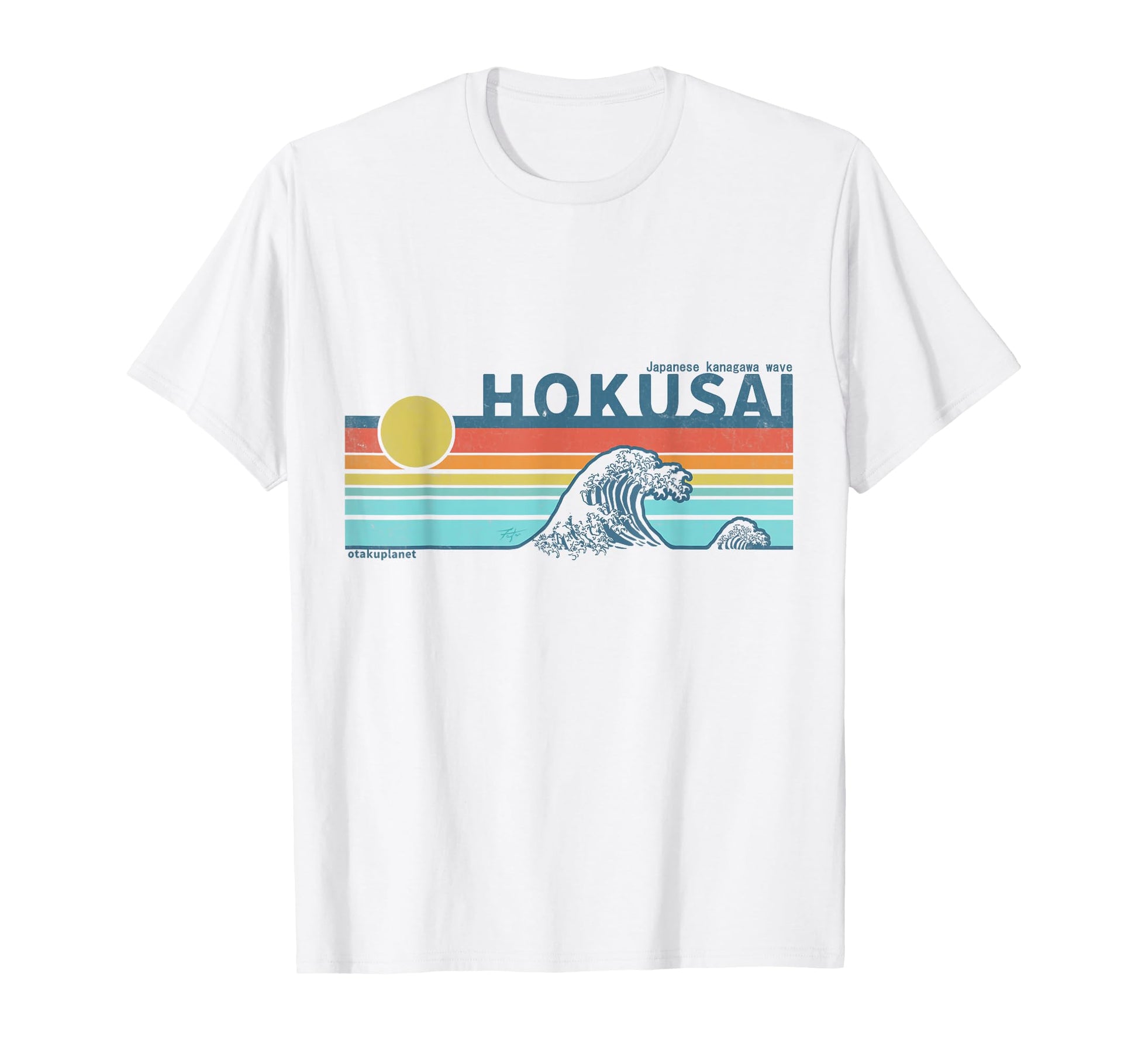 Japanese Kanagawa Wave 80S 90S T-Shirt - Casual Everyday Wear for Adults - T-Shirt, Sweatshirt, Hoodie