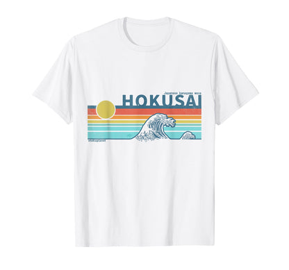 Japanese Kanagawa Wave 80S 90S T-Shirt - Casual Everyday Wear for Adults - T-Shirt, Sweatshirt, Hoodie