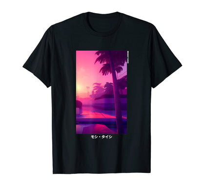 90S Japanese Vaporwave Art Otaku T-Shirt - Aesthetic Graphic for Adults - T-Shirt, Sweatshirt, Hoodie