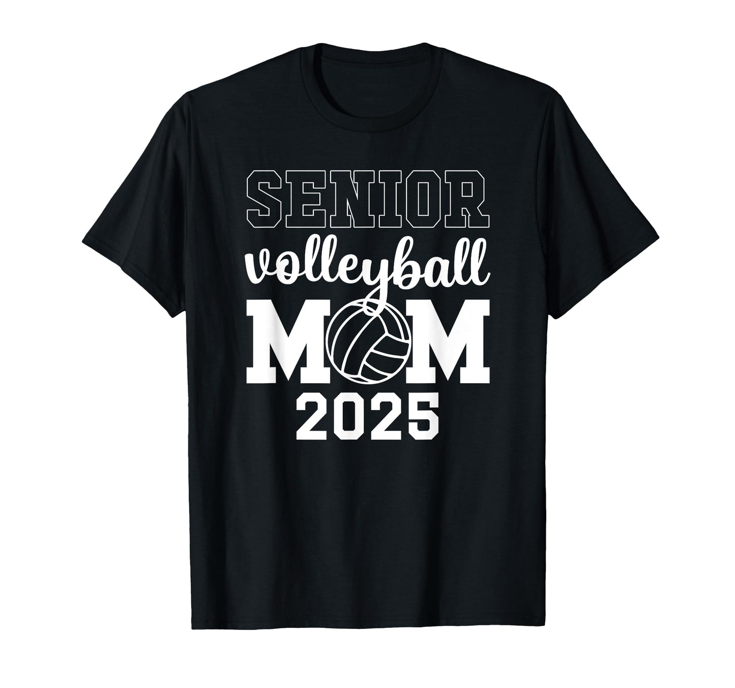 Volleyball Mom Game Day Senior Volleyball T-Shirt - Unique Graphic Unisex - T-Shirt, Sweatshirt, Hoodie
