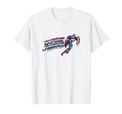 Marvel Comics Stars Stripes Forever T-Shirt - Casual Everyday Wear Unisex - T-Shirt, Sweatshirt, Hoodie