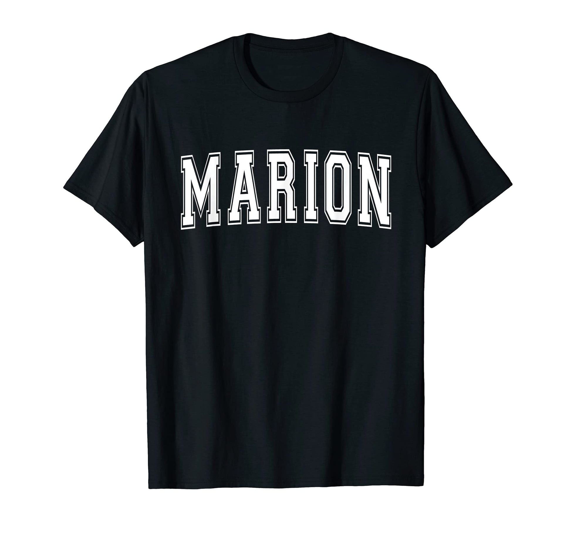 Marion Oh Ohio Usa Sports Varsity T-Shirt - Custom Art Print for Adults - T-Shirt, Sweatshirt, Hoodie