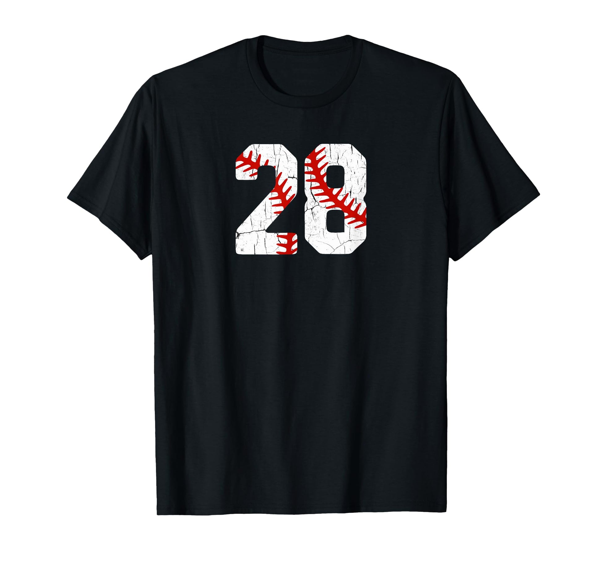 Baseball Player Jersey Number 28 28 T-Shirt - Novelty Apparel Men Women - T-Shirt, Sweatshirt, Hoodie