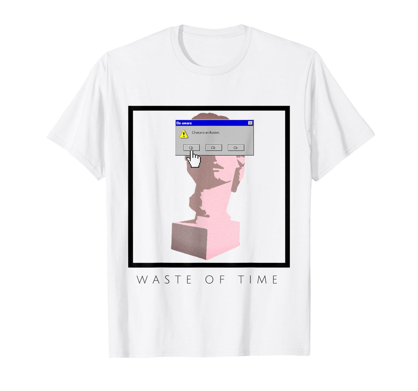 Aesthetic Vaporwave Statue T-Shirt - Novelty Apparel Unisex - T-Shirt, Sweatshirt, Hoodie