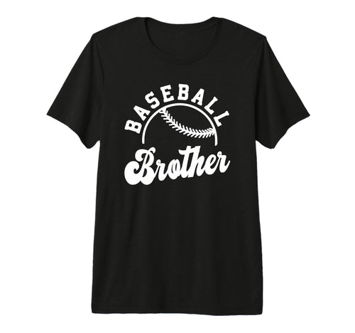 Baseball Brother Matching Baseball T-Shirt - Minimalist Print Men Women - T-Shirt, Sweatshirt, Hoodie