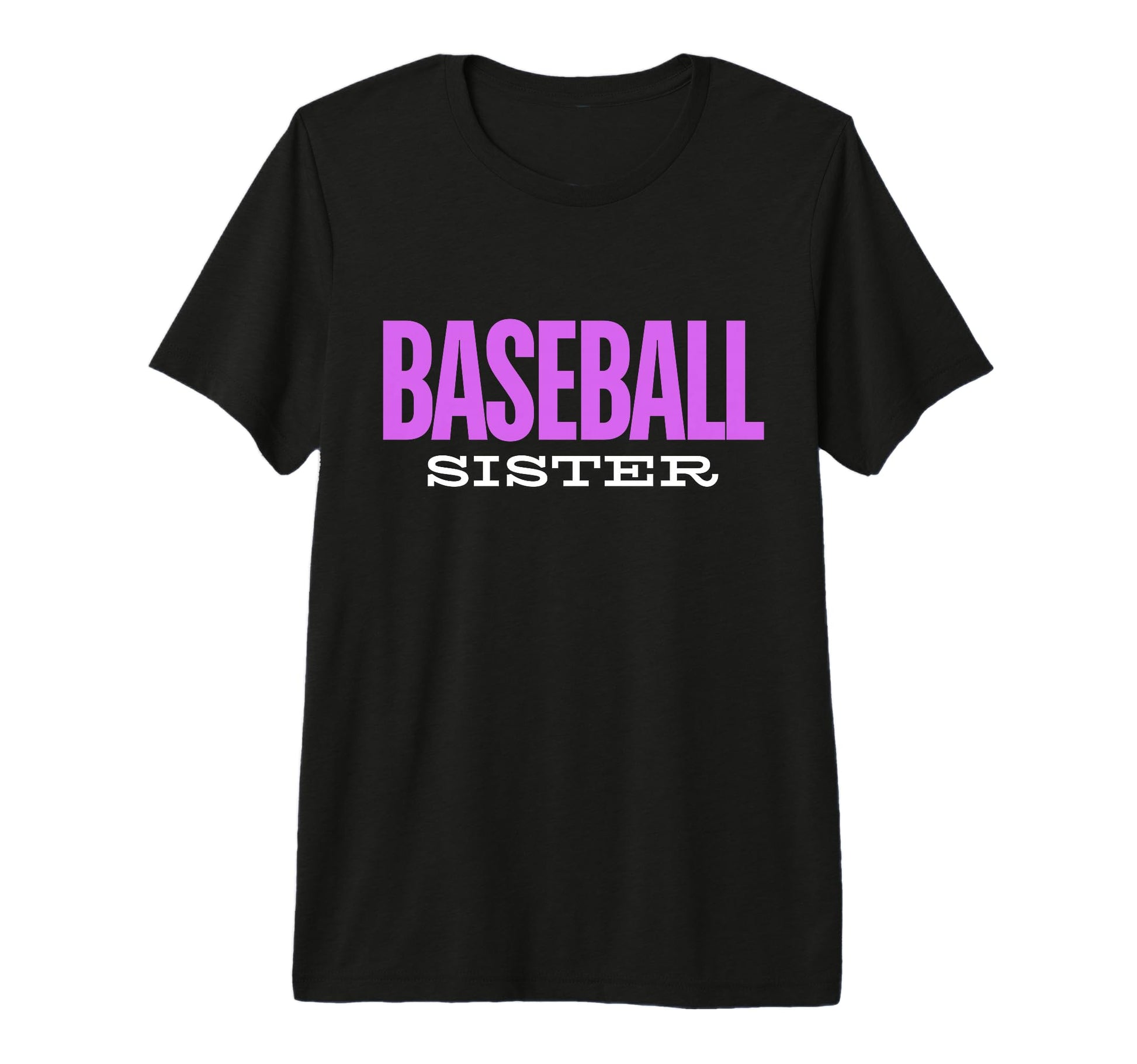 Im Just Here Snacks Baseball Sister T-Shirt - Fun Novelty Design Men Women - T-Shirt, Sweatshirt, Hoodie