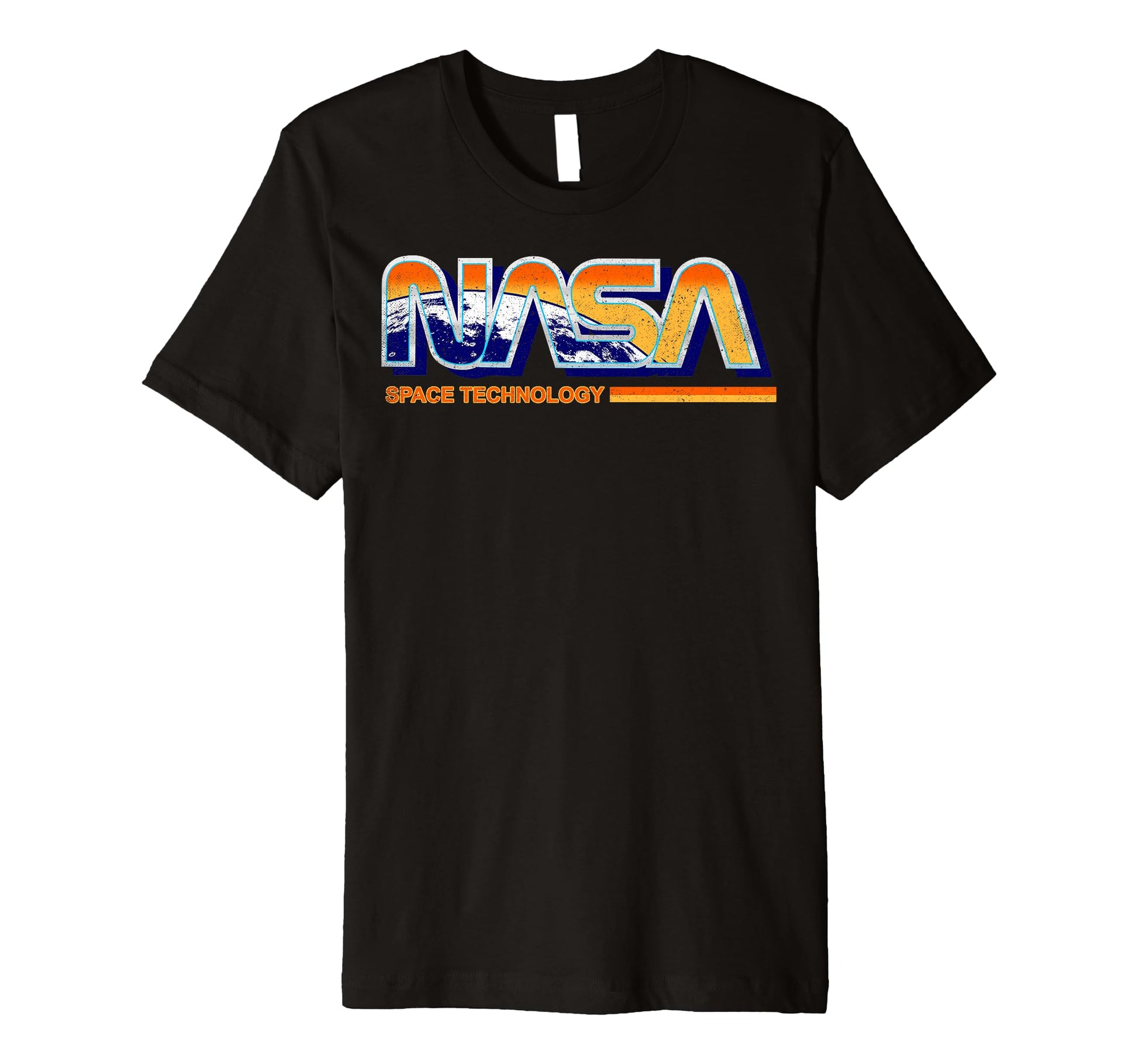 Nasa Space Technology Rainbow Logo T-Shirt - Unique Graphic Men Women - T-Shirt, Sweatshirt, Hoodie