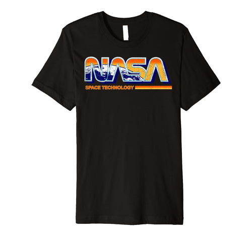 Nasa Space Technology Rainbow Logo T-Shirt - Unique Graphic Men Women - T-Shirt, Sweatshirt, Hoodie