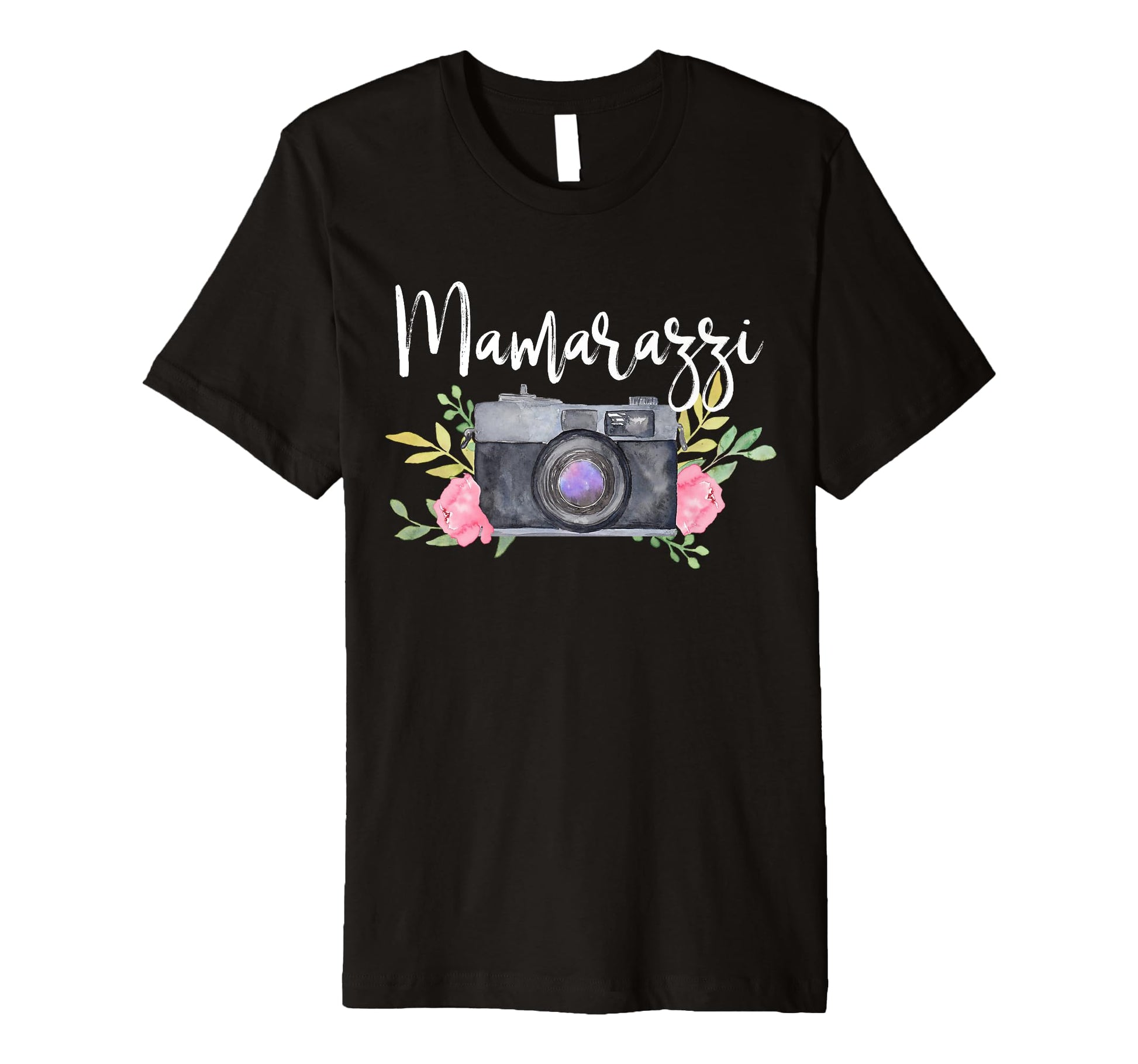 Mamarazzi Funny Mom Photographer T-Shirt - Custom Art Print Men Women - T-Shirt, Sweatshirt, Hoodie