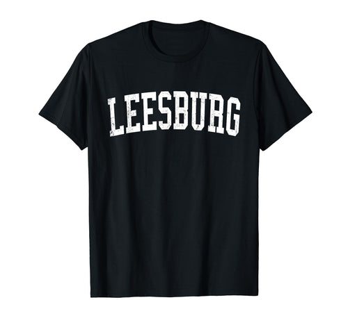 Leesburg Fl Distressed White T-Shirt - Casual Everyday Wear for Adults - T-Shirt, Sweatshirt, Hoodie
