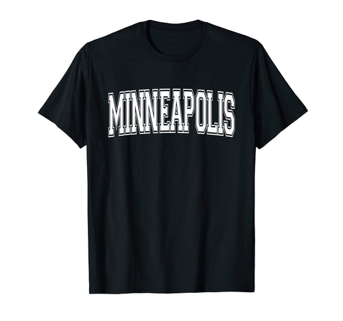 Minneapolis Mn Minnesota Usa Sports T-Shirt - Casual Everyday Wear Unisex - T-Shirt, Sweatshirt, Hoodie