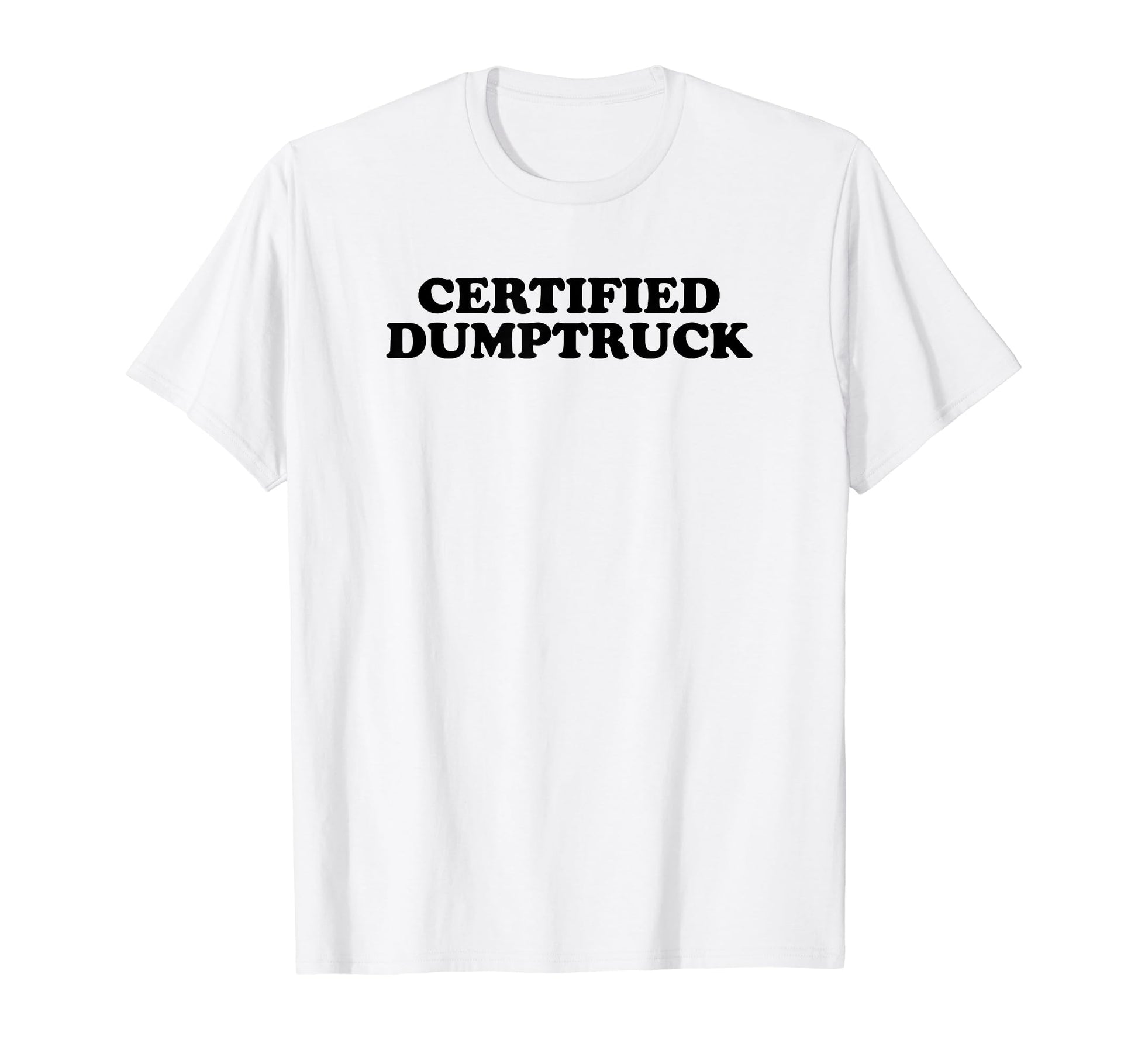 Certified Dumptruck Funny Y2K Aesthetic T-Shirt - Graphic Print Men Women - T-Shirt, Sweatshirt, Hoodie