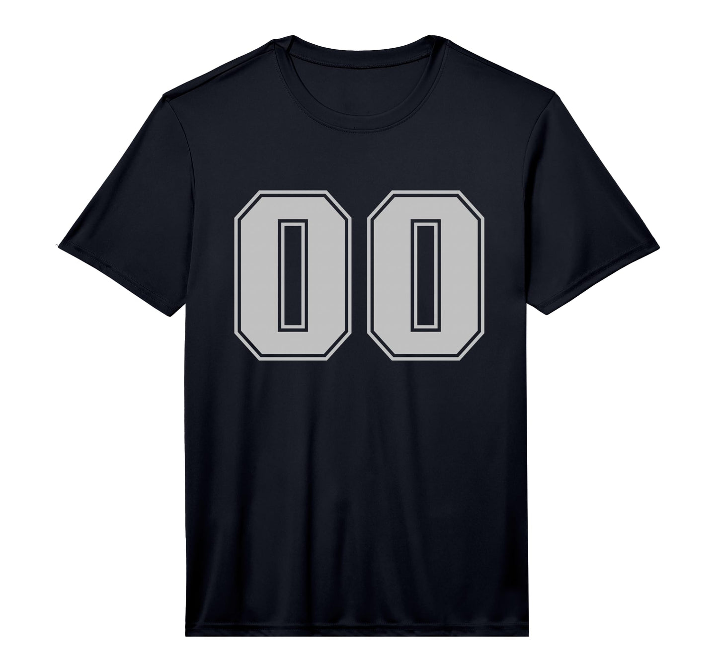 Sport Team Number 00 Performance T-Shirt - Streetwear Style for Adults - T-Shirt, Sweatshirt, Hoodie