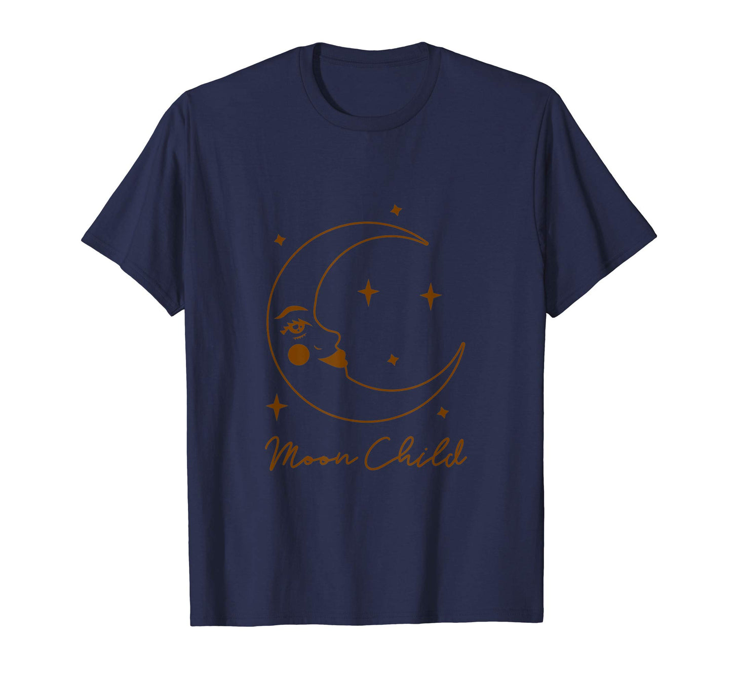 Moon Child I Yoga I Astrology I Peace T-Shirt - Custom Art Print Men Women - T-Shirt, Sweatshirt, Hoodie