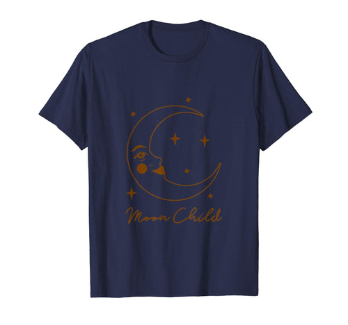 Moon Child I Yoga I Astrology I Peace T-Shirt - Custom Art Print Men Women - T-Shirt, Sweatshirt, Hoodie
