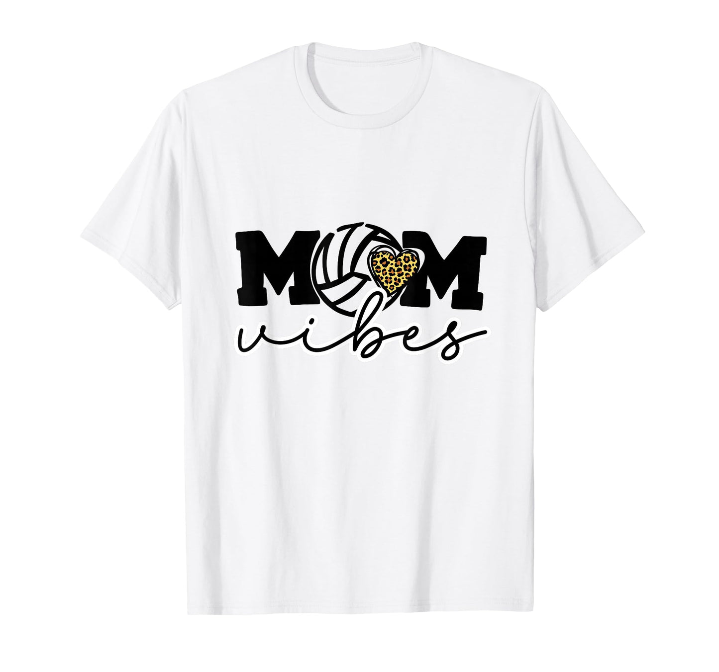 Volleyball Mom Heart Vibes Game T-Shirt - Casual Everyday Wear for Adults - T-Shirt, Sweatshirt, Hoodie