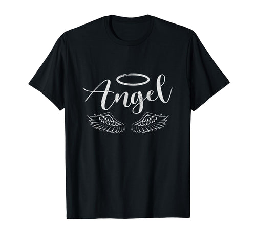 Angel Y2K Aesthetic Distressed T-Shirt - Casual Everyday Wear Men Women - T-Shirt, Sweatshirt, Hoodie