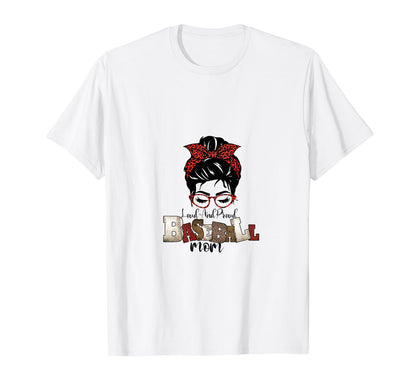 Baseball Mom Game Day T-Shirt - Trendy Graphic Unisex - T-Shirt, Sweatshirt, Hoodie