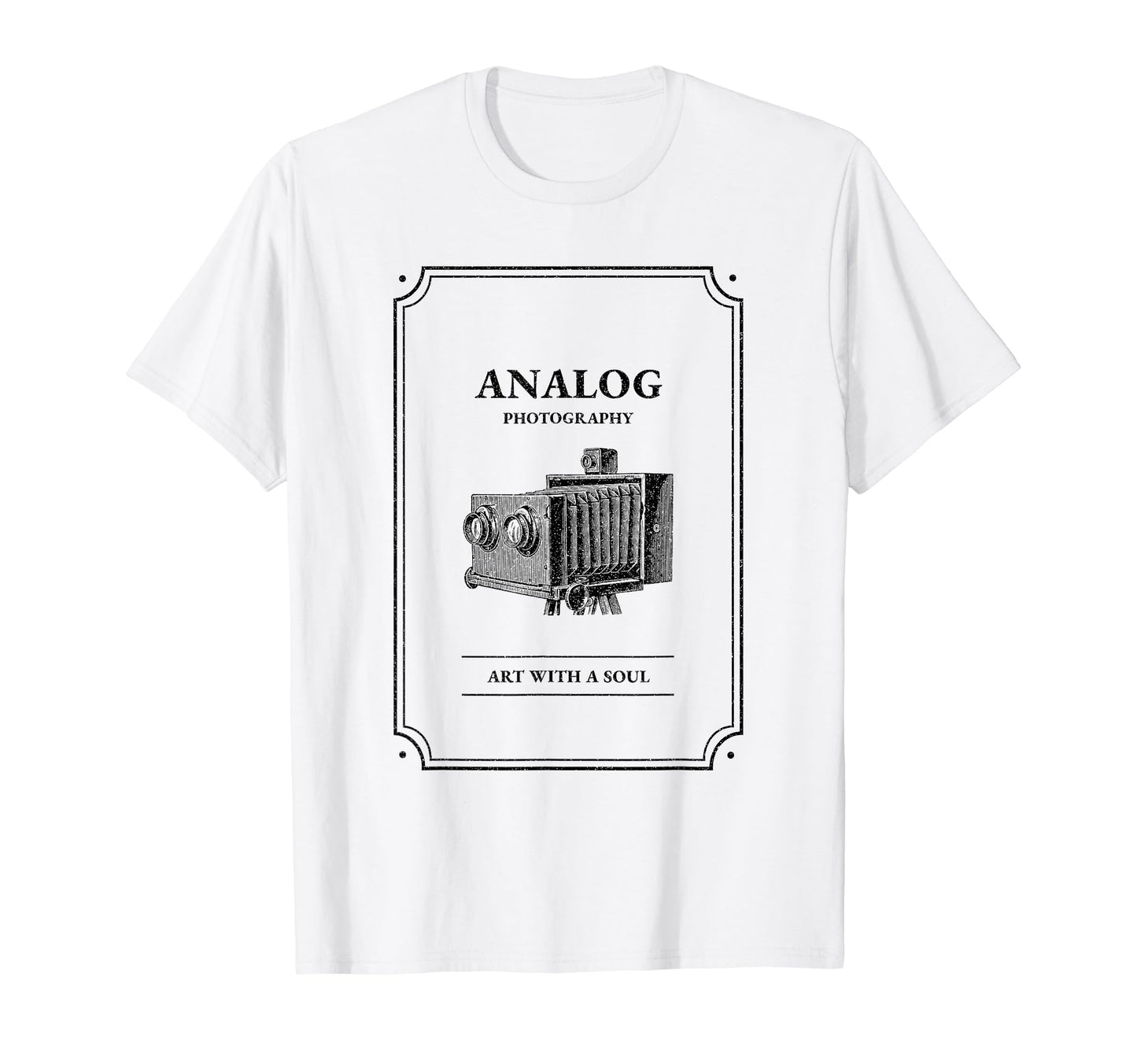 Analog Photography Art Soul Camera T-Shirt - Unique Graphic Men Women - T-Shirt, Sweatshirt, Hoodie