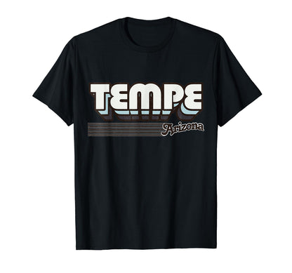 Tempe Arizona Stripes T-Shirt - Fun Novelty Design Unisex - T-Shirt, Sweatshirt, Hoodie