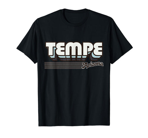 Tempe Arizona Stripes T-Shirt - Fun Novelty Design Unisex - T-Shirt, Sweatshirt, Hoodie