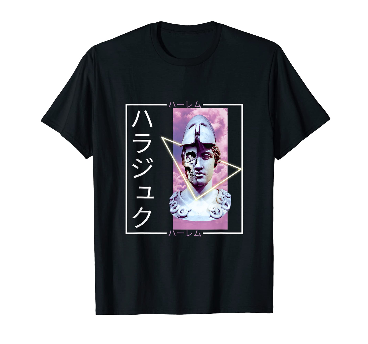 Vaporwave Statue Aesthetic Art Glitch T-Shirt - Novelty Apparel Unisex - T-Shirt, Sweatshirt, Hoodie